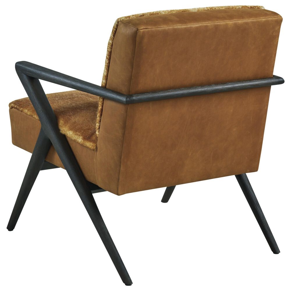 Lexington Furniture Zanzibar Tanzania Arm Chair in Saddle Brown, , large