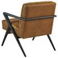 Lexington Furniture Zanzibar Tanzania Arm Chair in Saddle Brown, , large