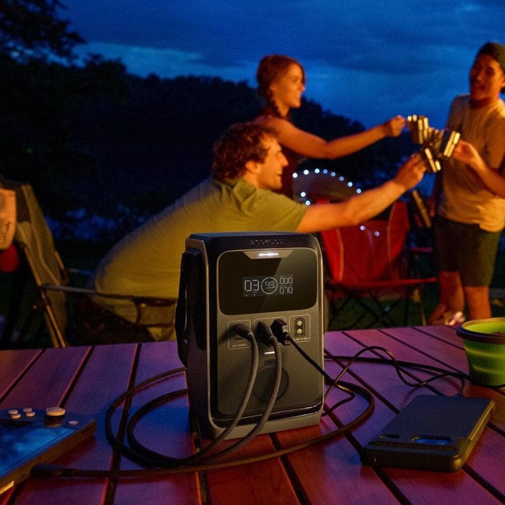 EcoFlow Trail 300 DC Portable Power Station in Black and Grey, , large