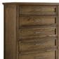 Viceray Collections Jamestown Oak 5 Drawer Chest in Natural, , large