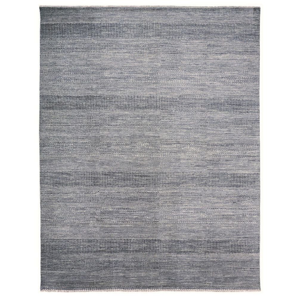 Feizy Janson 8" Round Gray and Silver Area Rug, , large