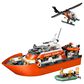 LEGO City Coast Guard Rescue Boat and Helicopter Building Set, , large