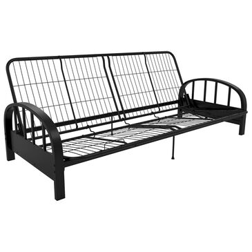 DHP Aiden Futon Frame in Black, , large