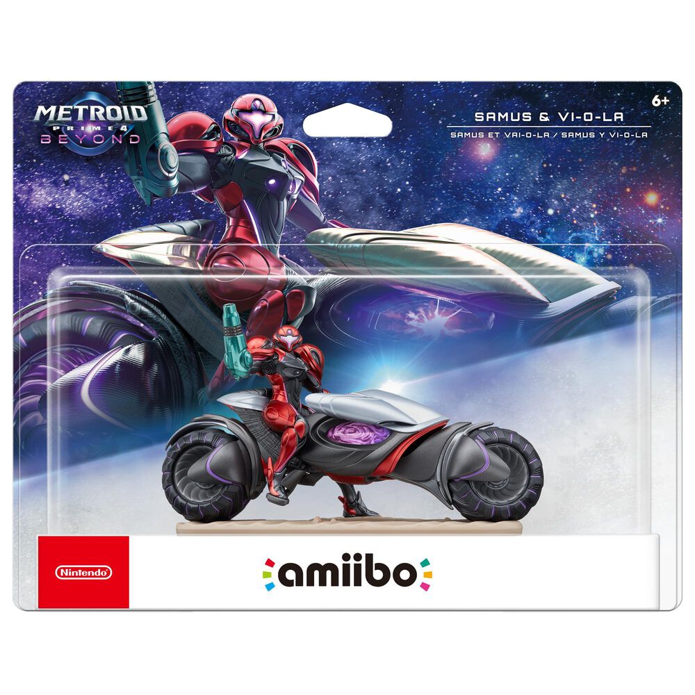 Nintendo amiibo Metroid Prime 4 Beyond Series Figure - Samus and Vi-O-La, , large