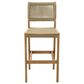 Zuo Modern Corde Patio Barstool in Beige, , large