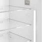 SMEG 18.01 Cu. Ft. Retro Bottom Freeze Refrigerator with Left Hinge in Cream, , large