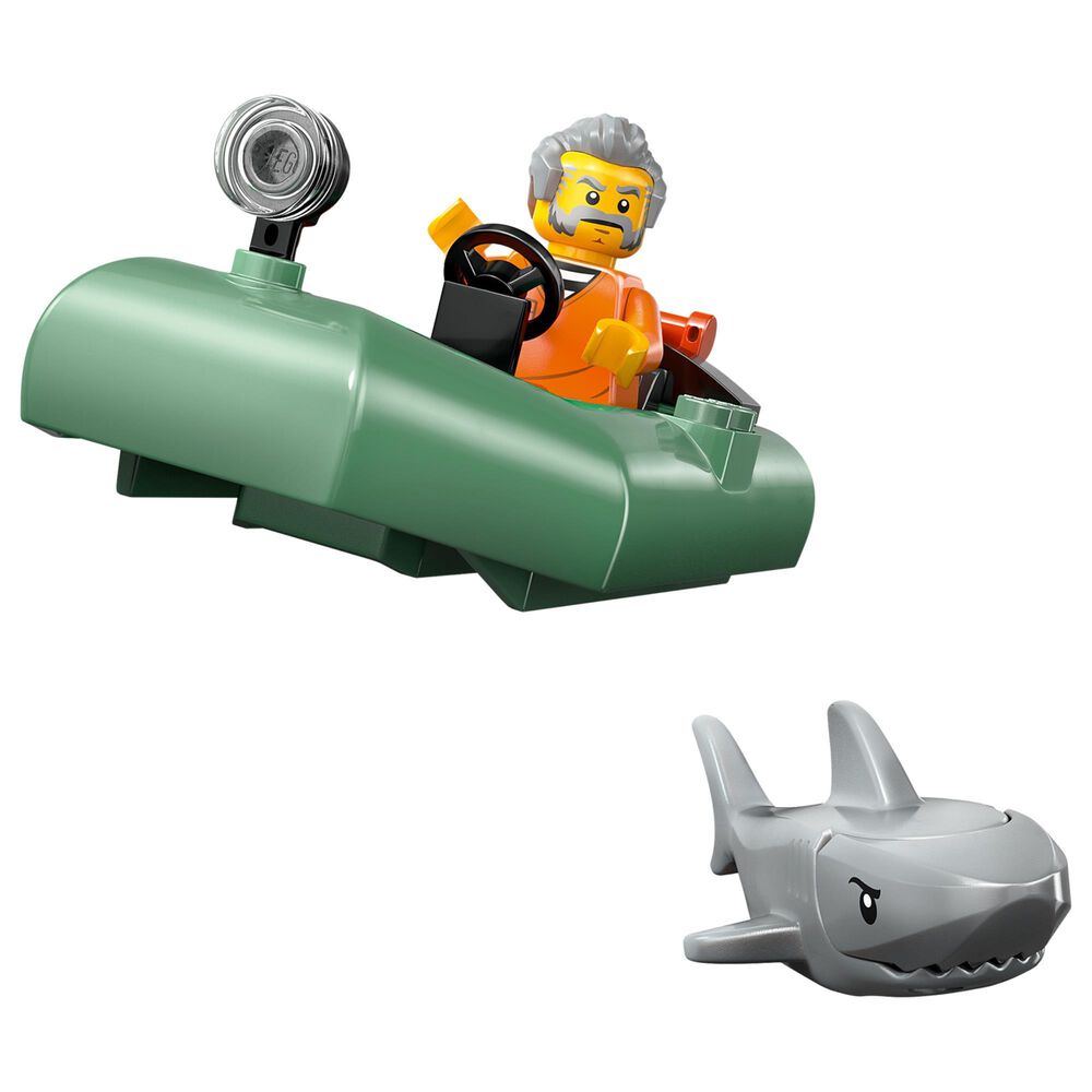 LEGO Police Boat Chase Building Set, , large