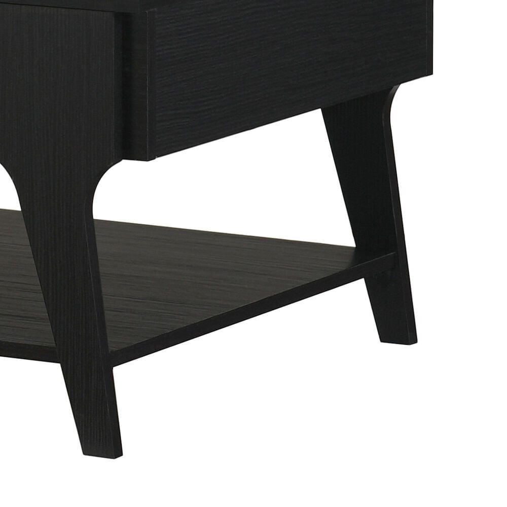 Everly Living Talia 60" TV Stand in Black, , large