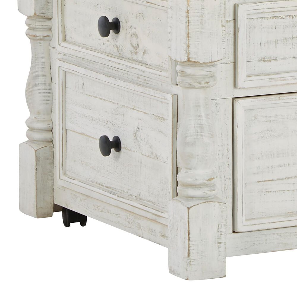 Ashley Havalance Lift-Top Coffee Table in Distressed Vintage White and Weathered Gray, , large