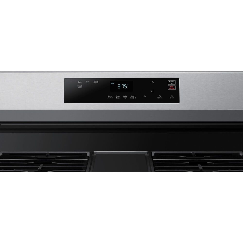 Samsung 6 Cu. Ft. Freestanding Gas Range with Integrated Griddle in Stainless Steel, , large