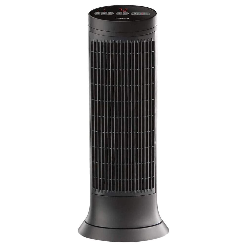 Honeywell Digital Ceramic Tower Heater in Black, , large