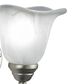 Vaxcel Bella 1-Light Bathroom Vanity Fixture in Brushed Nickel, , large