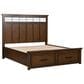 Ashley Taffenbrook 5-Piece Queen Storage Bedroom Set in Medium Brown and Black, , large