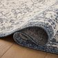 Magnolia Home Gigi Ivory and Blue 4" x 6" Area Rug, , large