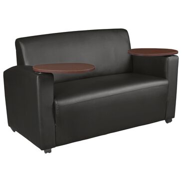 Regency Global Sourcing Supernova Tablet Loveseat in Black and Java, , large