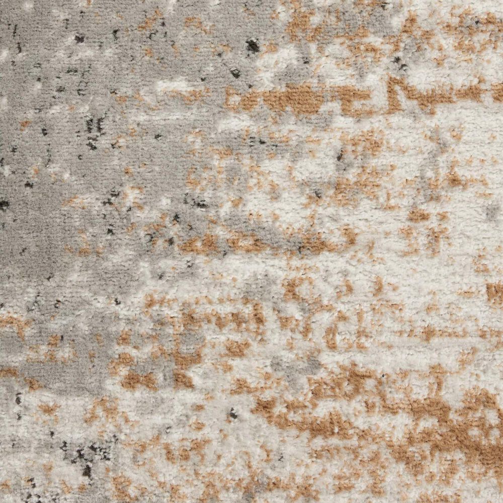 Loloi II Bianca 5&#39;3&quot; x 7&#39;6&quot; Stone and Gold Area Rug, , large