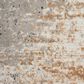 Loloi II Bianca 5"3" x 7"6" Stone and Gold Area Rug, , large