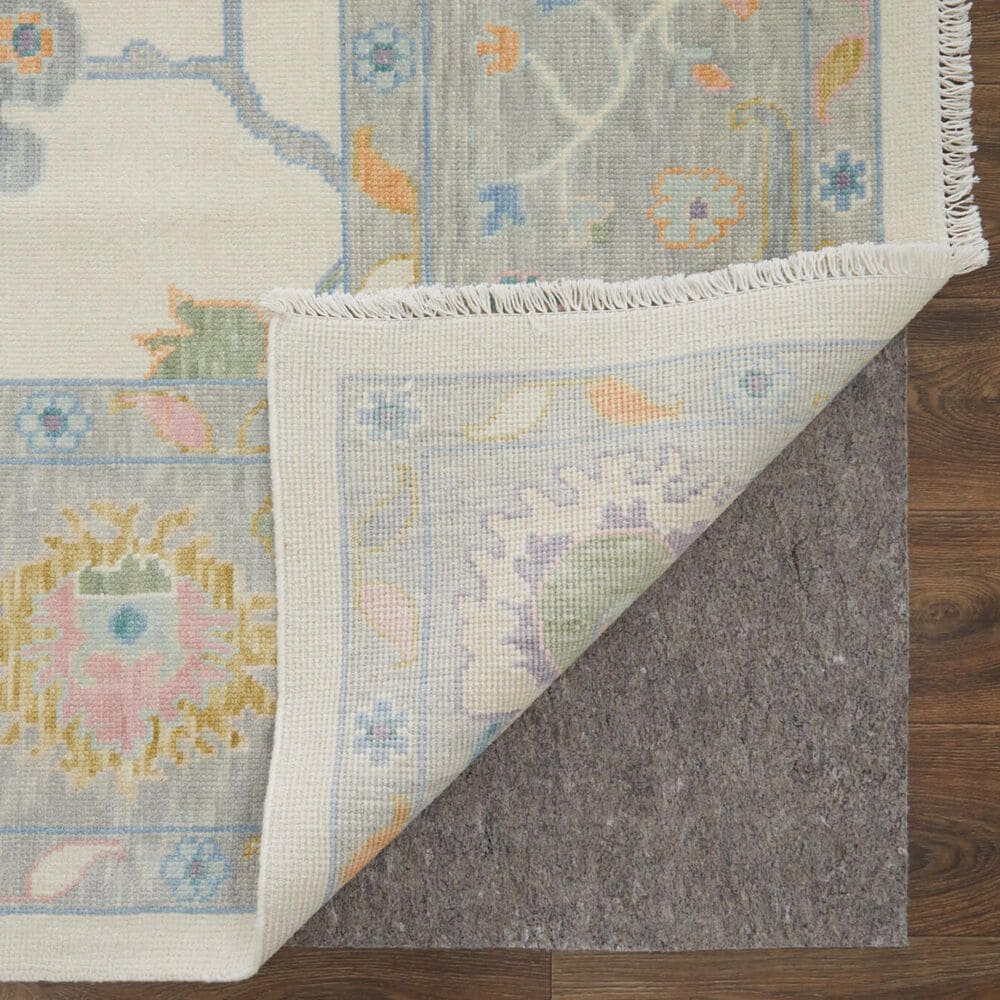 Feizy Karina 5&#39;6&quot; x 8&#39;6&quot; Ivory and Gray Area Rug, , large