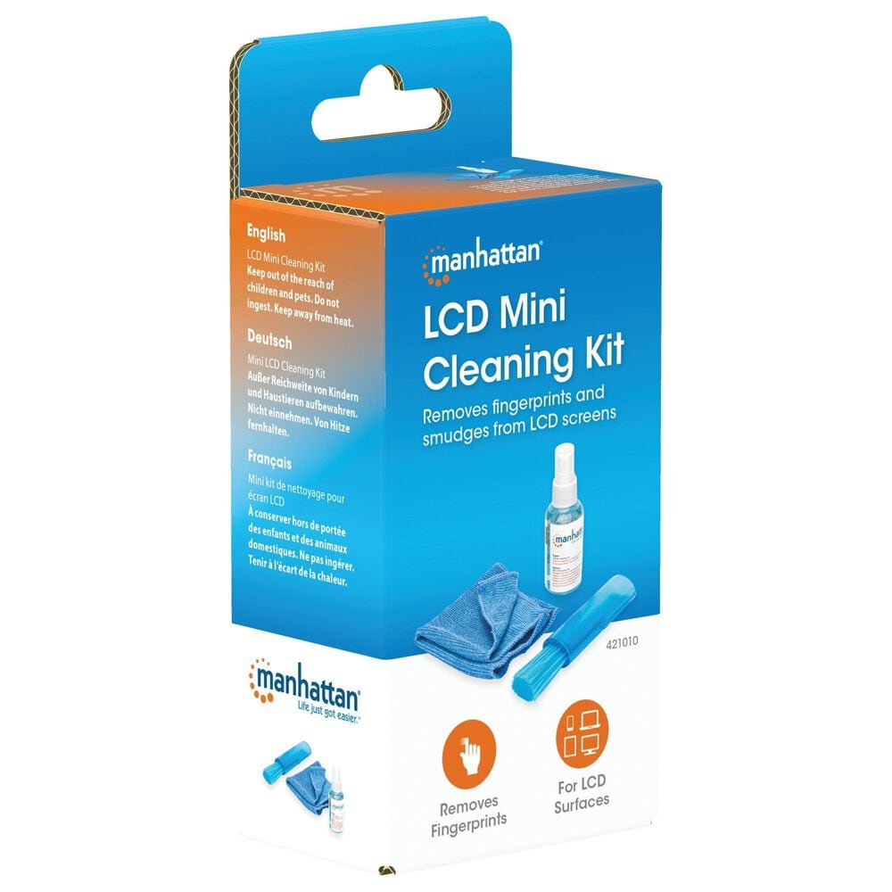 Manhattan LCD Mini Cleaning Kit in Multicolor, , large