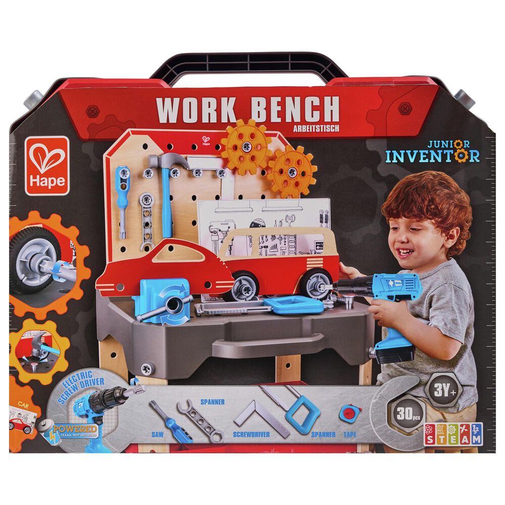 Hape Toys Vehicle Service and Repair Workbench, , large