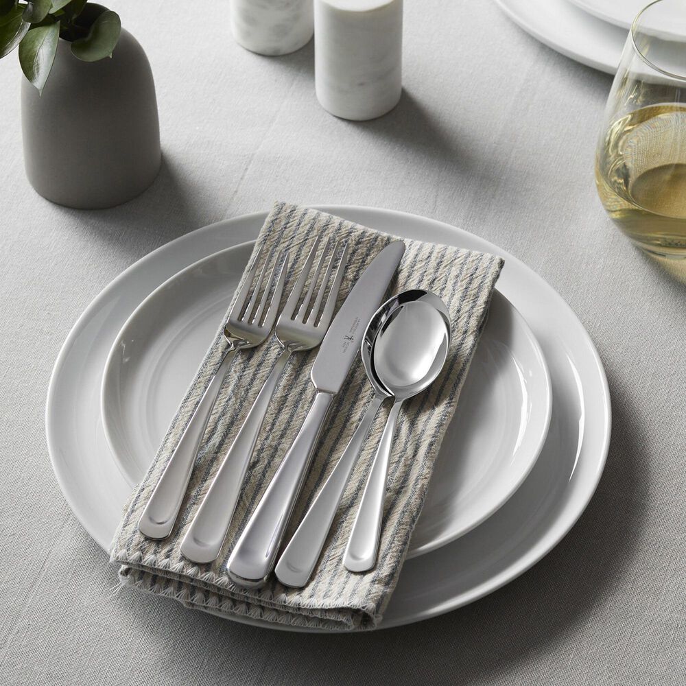 Zwilling Silvano 45-Piece Flatware Set in Stainless Steel, , large