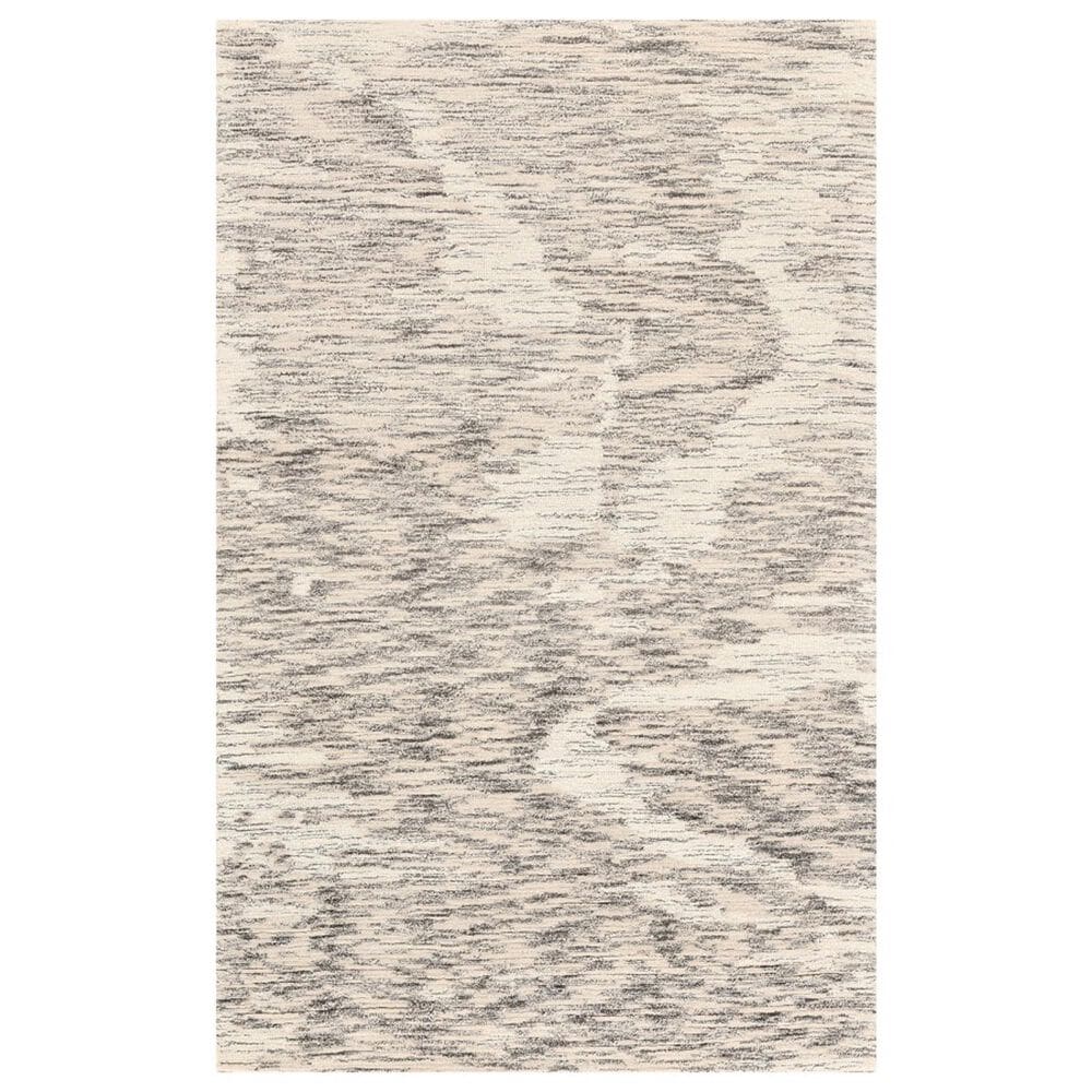 Amer Rugs Mexico Ivory and Charcoal 8" x 10" Area Rug, , large