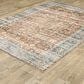 Oriental Weavers Charleston Distressed 7"6" x 10" Rust Area Rug, , large