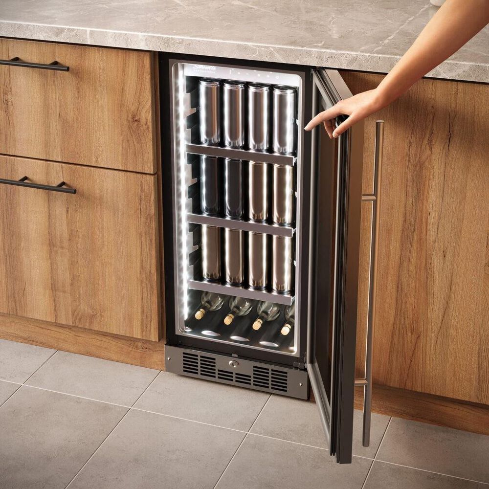 Danby 3.1 Cu. Ft. Built-in Beverage Center in Stainless Steel, , large