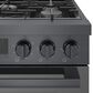 Bosch 30" Freestanding Gas Range in Black Stainless Steel, , large
