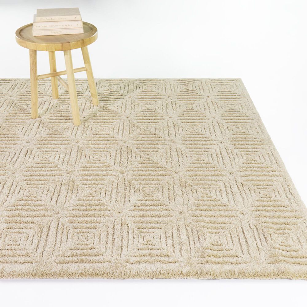 Balta Rugs Cocoon Bolsena Beige 5'3" x 7' Area Rug, , large