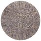 Chris Loves Julia x Loloi Rosemarie 5" Round Graphite and Multicolor Area Rug, , large