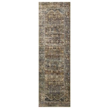 Amber Lewis x Loloi Morgan 2"3" x 7"6" Spice and Lagoon Runner, , large