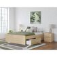 Ashley Onita Queen Platform Bed with 2 Side Storage in Natural, , large
