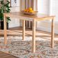 Baxton Studio Eveline Dining Table in Natural Brown - Table Only, , large