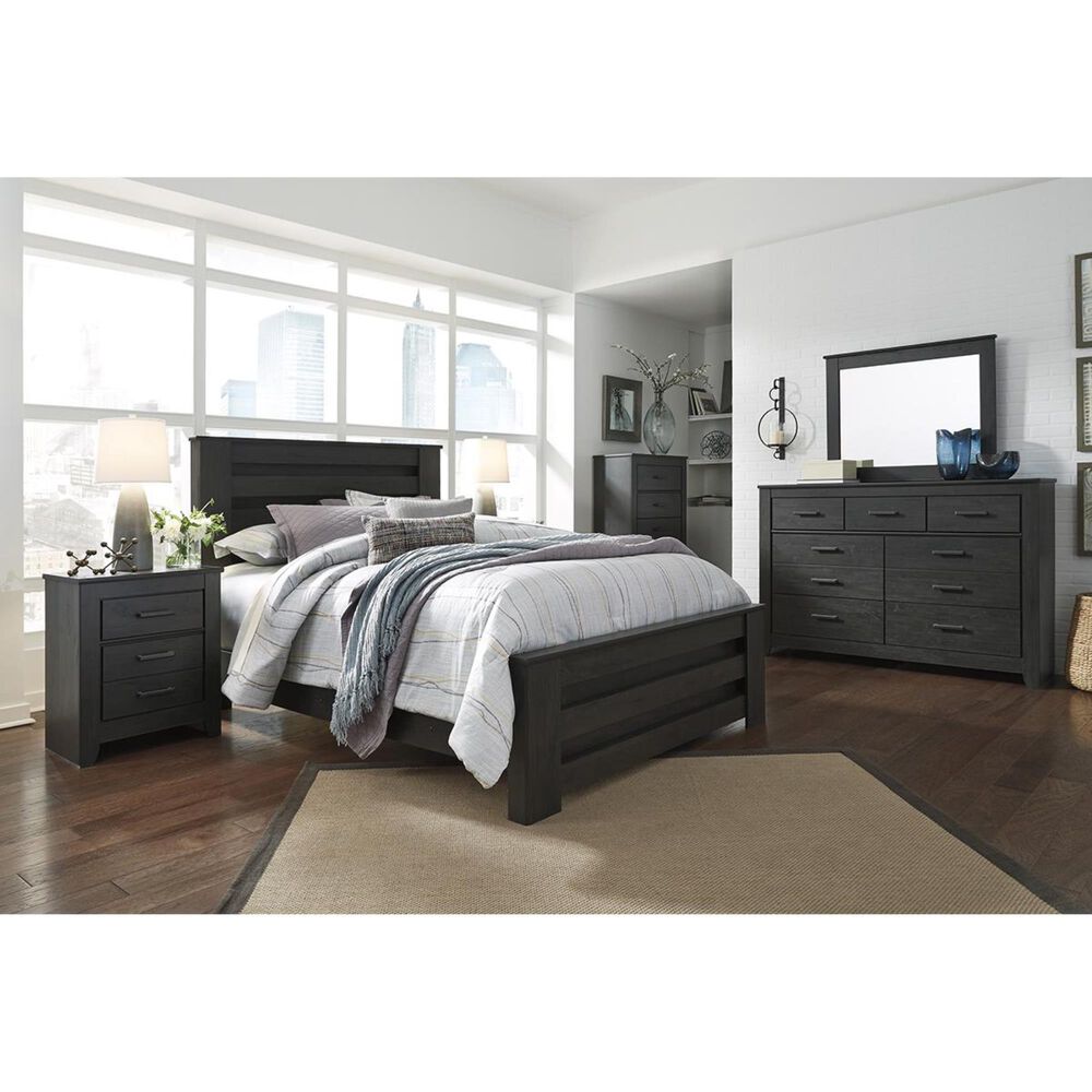 Ashley Brinxton 7 Drawer Dresser in Charcoal, , large