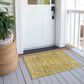 Dalyn Rug Company Soft Essentials Solid Gold 1"8" x 2"6" Indoor/Outdoor Area Rug, , large