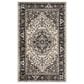 Safavieh Lyndhurst LNH334 4" x 6" Cream and Navy Area Rug, , large