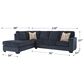 Ashley Aviemore 2-Piece Sectional with Left-Facing Chaise in Ink, , large
