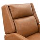 Furniture of America Psyche Push Back Recliner in Brown, , large