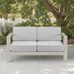Linon Home Decor Karah 2-Seater Outdoor Sofa in Grey, , large