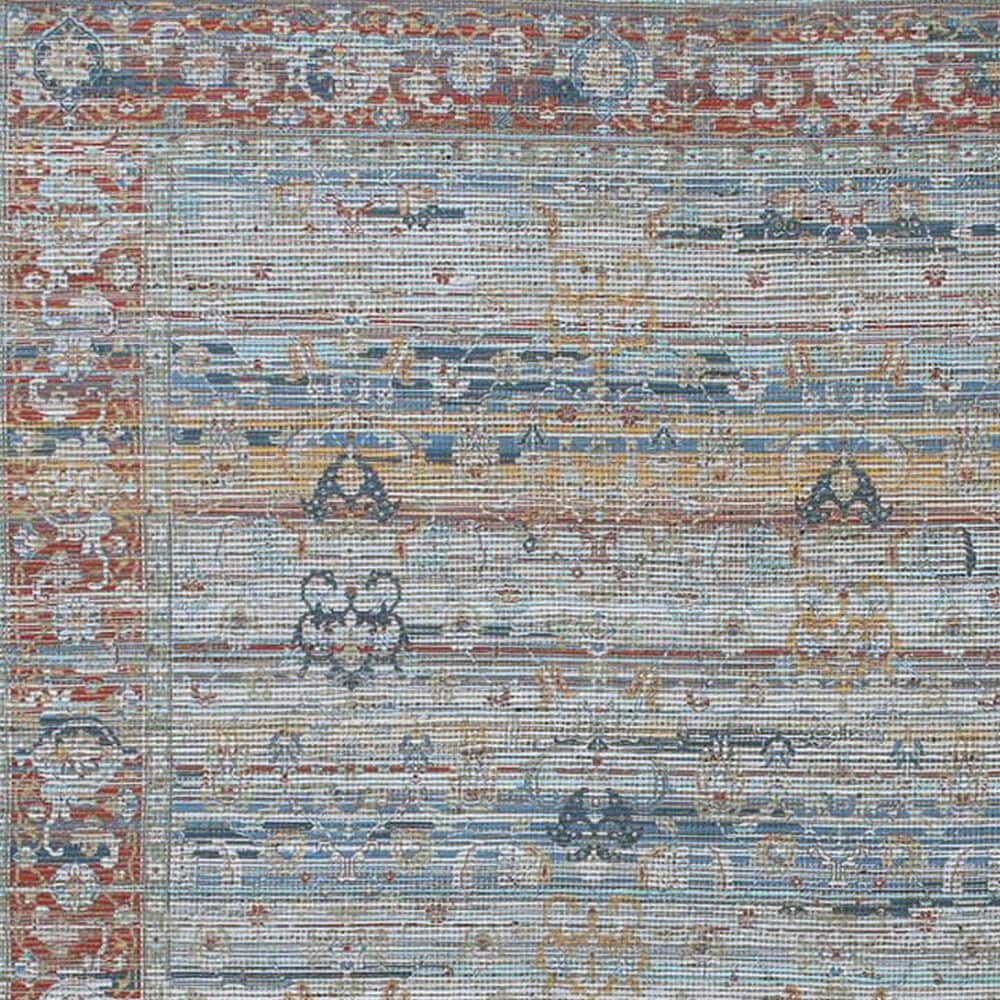 Amer Rugs Prairie 8&#39; x 10&#39; Blue Rust Area Rug, , large