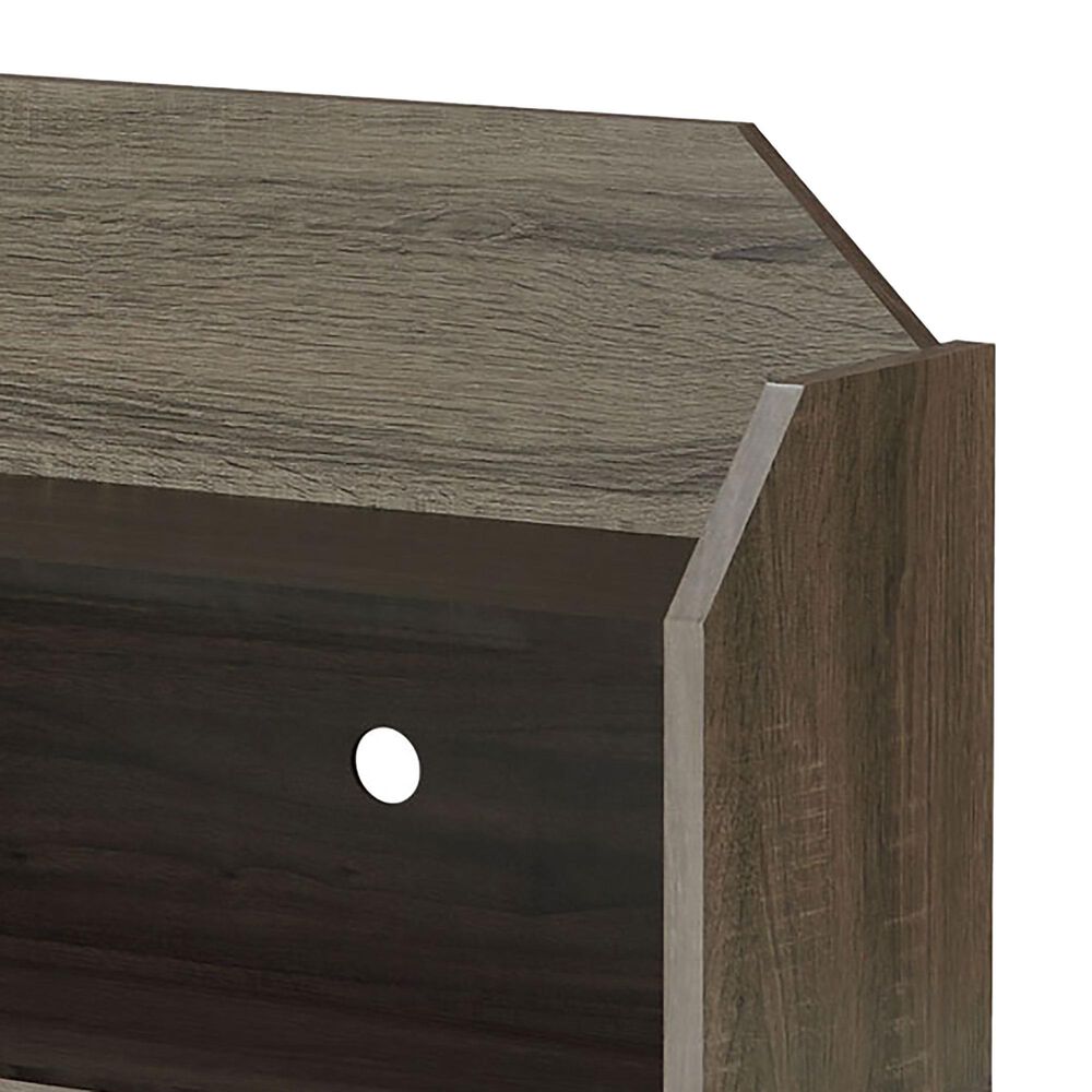 Furniture of America Morris 63&quot; TV Stand in Chestnut Brown, , large