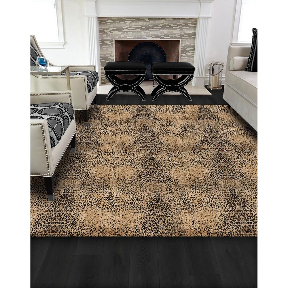 Stanton Kilimanjaro King Cheetah Carpet in Wildroot, , large