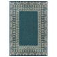 Oriental Weavers Latitude 1503B 9"10" x 12"10" Blue Area Rug, , large