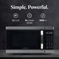Faberware Professional 1.1 Cu. Ft. Microwave Oven in Stainless Steel, , large