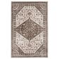 Central Oriental Heirloom Margot Tan and Navajo White 5"3" x 7"7" Area Rug, , large