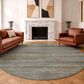 Dalyn Rug Company Vico Teal 8" Round Area Rug, , large