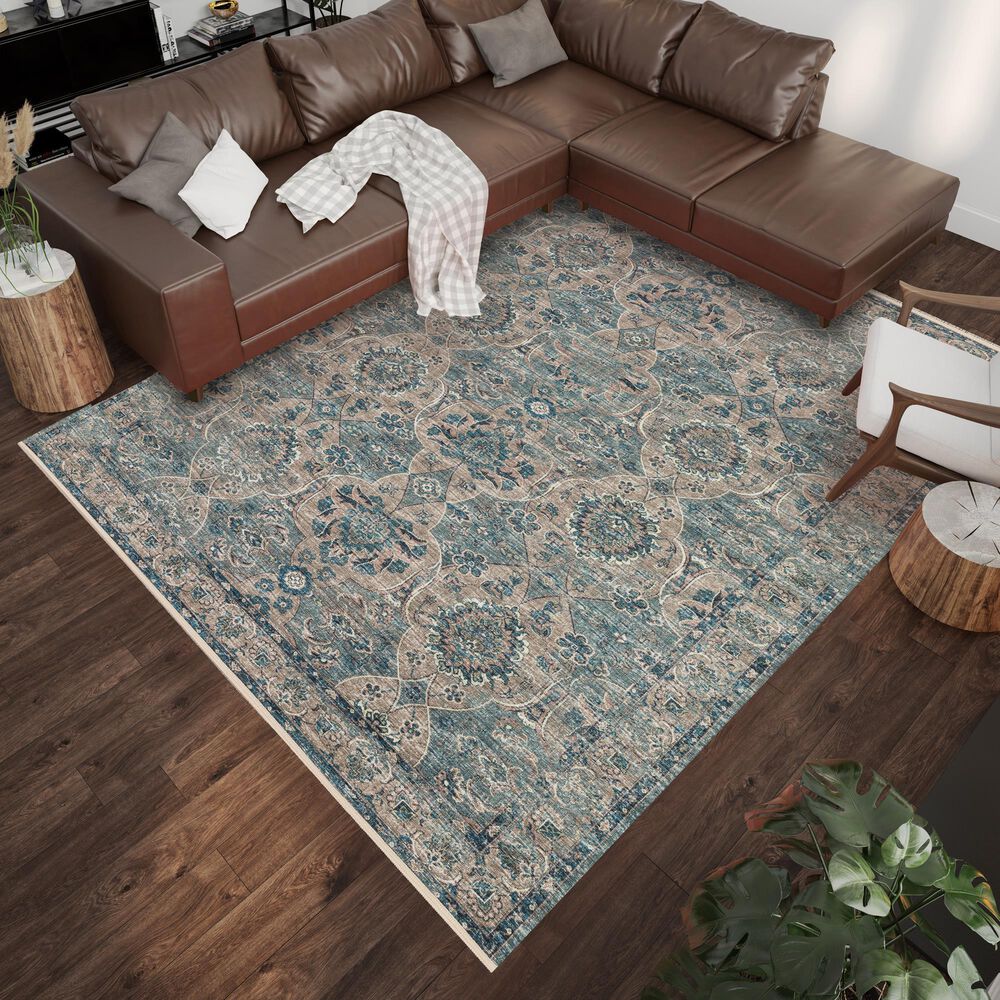 Dalyn Rug Company Marbella 5&#39; x 7&#39;6&quot; Mineral Blue Area Rug, , large