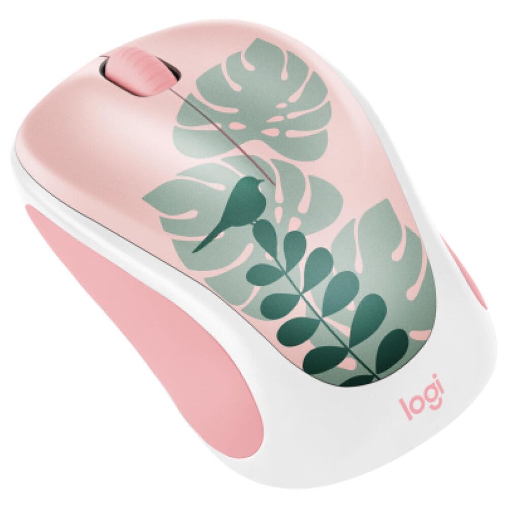 Logitech Design Limited Edition Wireless Mouse in Chirpy Bird, , large