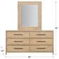 Hooker Furniture Retreat 6-Drawer Dresser and Mirror in Dune, , large